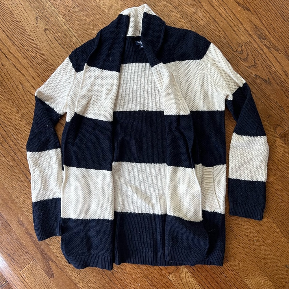 Splendid size small honeycomb cardigan